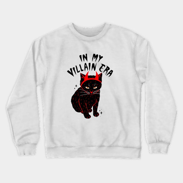 In My Villain Era Crewneck Sweatshirt by SusDraws